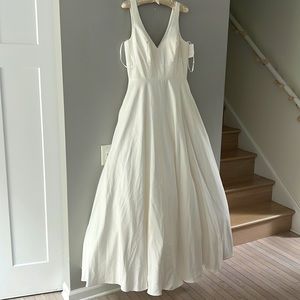 NWT IEENA FOR MAC DUGGAL White Wedding Dress Gown